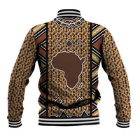 Mali Mud Cloth Leopards Legacy Baseball Jacket Tribal Village - Wonder Print Shop