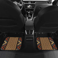 Mali Mud Cloth Leopards Legacy Car Mats Tribal Village - Wonder Print Shop