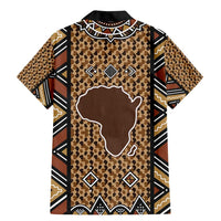 Mali Mud Cloth Leopards Legacy Family Matching Mermaid Dress and Hawaiian Shirt Tribal Village - Wonder Print Shop