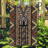 Mali Mud Cloth Leopards Legacy Garden Flag Tribal Village - Wonder Print Shop