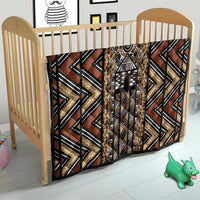 Mali Mud Cloth Leopards Legacy Quilt Tribal Village - Wonder Print Shop