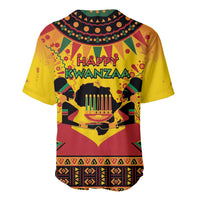 Kwanzaa Holiday Baseball Jersey African Pattern - Wonder Print Shop