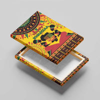 Kwanzaa Holiday Canvas Wall Art African Pattern - Wonder Print Shop