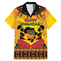 Kwanzaa Holiday Family Matching Mermaid Dress and Hawaiian Shirt African Pattern - Wonder Print Shop
