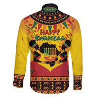 Kwanzaa Holiday Family Matching Mermaid Dress and Hawaiian Shirt African Pattern - Wonder Print Shop
