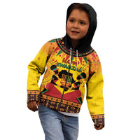 Kwanzaa Holiday Kid Hoodie African Pattern - Wonder Print Shop