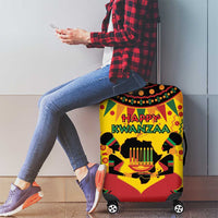 Kwanzaa Holiday Luggage Cover African Pattern - Wonder Print Shop