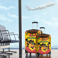 Kwanzaa Holiday Luggage Cover African Pattern - Wonder Print Shop