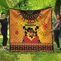 Kwanzaa Holiday Quilt African Pattern - Wonder Print Shop