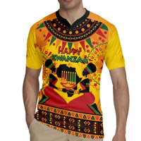 Kwanzaa Holiday Rugby Jersey African Pattern - Wonder Print Shop
