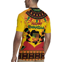 Kwanzaa Holiday Rugby Jersey African Pattern - Wonder Print Shop