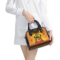 Kwanzaa Holiday Shoulder Handbag African Pattern