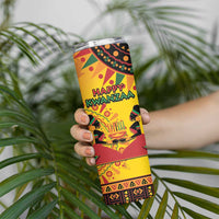 Kwanzaa Holiday Skinny Tumbler African Pattern - Wonder Print Shop