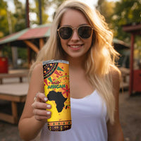 Kwanzaa Holiday Skinny Tumbler African Pattern - Wonder Print Shop