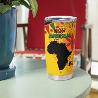 Kwanzaa Holiday Tumbler Cup African Pattern - Wonder Print Shop