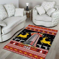 Personalized Nakatomi Plaza Area Rug Christmas Party 1988 - Wonder Print Shop