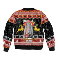 Personalized Nakatomi Plaza Bomber Jacket Christmas Party 1988 - Wonder Print Shop