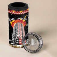 Personalised Nakatomi Plaza 4 in 1 Can Cooler Tumbler Christmas Party 1988 - Wonder Print Shop