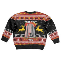 Personalised Nakatomi Plaza Kid Ugly Christmas Sweater Christmas Party 1988 - Wonder Print Shop