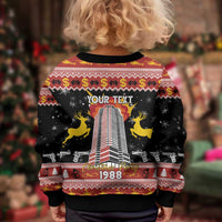 Personalised Nakatomi Plaza Kid Ugly Christmas Sweater Christmas Party 1988 - Wonder Print Shop
