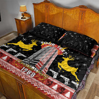 Personalized Nakatomi Plaza Quilt Bed Set Christmas Party 1988 - Wonder Print Shop