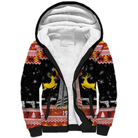 Personalized Nakatomi Plaza Sherpa Hoodie Christmas Party 1988 - Wonder Print Shop