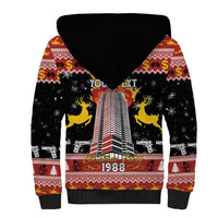 Personalized Nakatomi Plaza Sherpa Hoodie Christmas Party 1988 - Wonder Print Shop