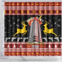 Personalized Nakatomi Plaza Shower Curtain Christmas Party 1988