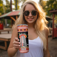 Personalised Nakatomi Plaza Skinny Tumbler Christmas Party 1988 - Wonder Print Shop