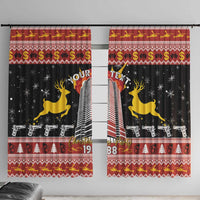 Personalized Nakatomi Plaza Window Curtain Christmas Party 1988 - Wonder Print Shop