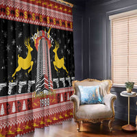 Personalized Nakatomi Plaza Window Curtain Christmas Party 1988 - Wonder Print Shop