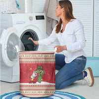 Funny Six Seven Meme Christmas Laundry Basket Merry 67 Mas - Wonder Print Shop