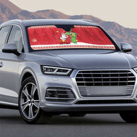 Funny Six Seven Meme Christmas Auto Sun Shade Merry 67 Mas - Wonder Print Shop