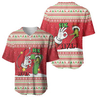 Funny Six Seven Meme Christmas Baseball Jersey Merry 67 Mas - Wonder Print Shop