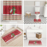 Funny Six Seven Meme Christmas Bathroom Set Merry 67 Mas - Wonder Print Shop