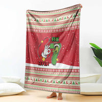 Funny Six Seven Meme Christmas Blanket Merry 67 Mas - Wonder Print Shop