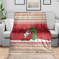 Funny Six Seven Meme Christmas Blanket Merry 67 Mas - Wonder Print Shop