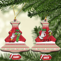 Funny Six Seven Meme Christmas Ceramic Ornament Merry 67 Mas - Wonder Print Shop