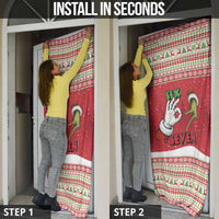 Funny Six Seven Meme Christmas Door Cover Merry 67 Mas - Wonder Print Shop