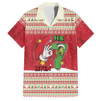 Funny Six Seven Meme Christmas Family Matching Mermaid Dress and Hawaiian Shirt Merry 67 Mas - Wonder Print Shop