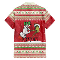 Funny Six Seven Meme Christmas Hawaiian Shirt Merry 67 Mas - Wonder Print Shop