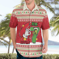 Funny Six Seven Meme Christmas Hawaiian Shirt Merry 67 Mas - Wonder Print Shop