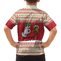 Funny Six Seven Meme Christmas Hawaiian Shirt Merry 67 Mas - Wonder Print Shop