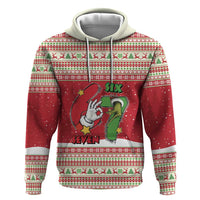 Funny Six Seven Meme Christmas Hoodie Merry 67 Mas - Wonder Print Shop