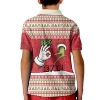 Funny Six Seven Meme Christmas Kid Polo Shirt Merry 67 Mas - Wonder Print Shop