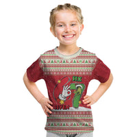 Funny Six Seven Meme Christmas Kid T Shirt Merry 67 Mas - Wonder Print Shop