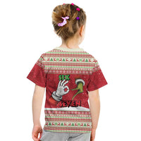Funny Six Seven Meme Christmas Kid T Shirt Merry 67 Mas - Wonder Print Shop