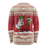 Funny Six Seven Meme Christmas Long Sleeve Shirt Merry 67 Mas - Wonder Print Shop