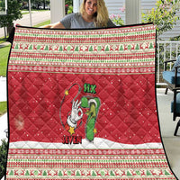 Funny Six Seven Meme Christmas Quilt Merry 67 Mas - Wonder Print Shop