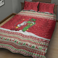 Funny Six Seven Meme Christmas Quilt Bed Set Merry 67 Mas - Wonder Print Shop